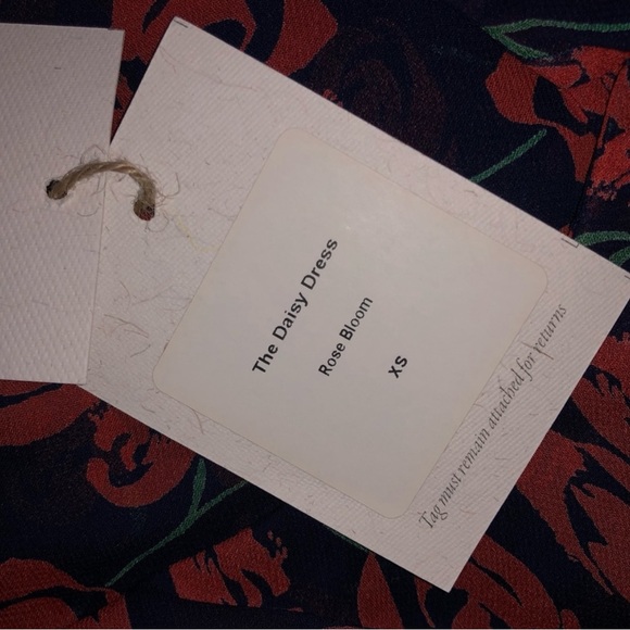 NWT NEW CHRISTY DAWN The Daisy Dress Floral Ruffle Midi Rose Bloom - Picture 8 of 9